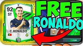 How To Get RONALDO For FREE in FC24 Mobile! (Fifa mobile 24 Glitch)