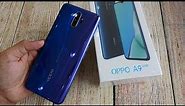 Oppo A9 (2020) Space Purple unboxing | test camera, fingerprint and face ID