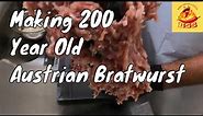 🌭 Timeless Taste: 200 year Old recipe, Austrian Bratwurst. 🌭
