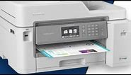 Brother MFC J5845DW INKvestment Tank color inkjet all in one printer review