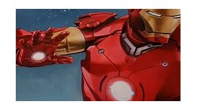 Finally varnished the Iron Man... - Adi Granov Illustration