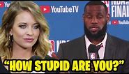 NBA Reporters ASKING DUMB Questions - Players React
