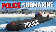 USING A POLICE SUBMARINE TO ARREST PLAYERS IN GTA RP