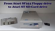 Converting Atari SF354 Floppy drive to SD-Card drive for Atari ST