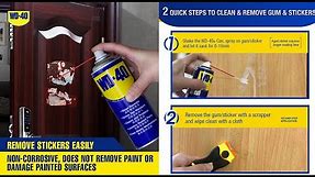 How to Remove Sticker, Labels with WD-40