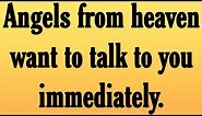 Angels from heaven want to talk to you immediately. 💌God message ✝️#jesusmessage #godmessages