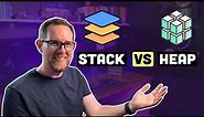 Stack vs Heap Memory - Simple Explanation