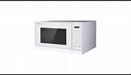 Sharp 0.7-cu ft 700-Watt Countertop Microwave (White)