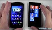 Nokia Lumia 900 vs Samsung Galaxy Nexus Speed Comparison
