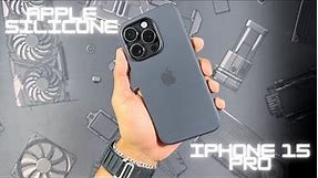 Apple Silicone Case Unboxing & Review - iPhone 15 Pro - Do You Use Apple Cases??