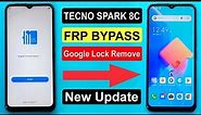 tecno spark 8C frp bypass | KG5 K new security unlock | without pc 2024