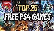 TOP 25 BEST FREE GAMES ON PS4