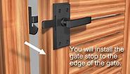 Alta Stainless Steel Gate Latch (Build Your Own Package)