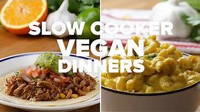 Slow Cooker Vegan Dinners • Tasty