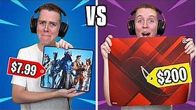 $8 Mousepad vs $200 Mousepad In Fortnite! - Which Is Better?