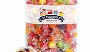 Snackadilly Fruit Flavored Hard Candy - VALUE SIZE 3 Pound Bag - Assorted Fruit Flavored Candy - Individually Wrapped