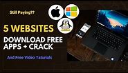 5 best websites to download applications for free with crack