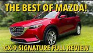 2021 Mazda CX-9 Signature in Soul Red Crystal Full Review