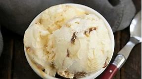 Vanilla Caramel Swirl Ice Cream - That Skinny Chick Can Bake