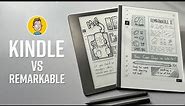 The Kindle Scribe -VS- The ReMarkable II