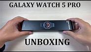 Samsung Galaxy Watch 5 Pro Black Titanium Unboxing