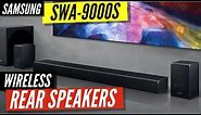 Samsung Wireless Rear Speaker Kit SWA-9000s Unboxing & Setup
