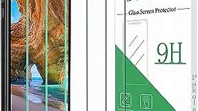 Pokolan [3 Pack] Screen Protector for iPhone 11/XR 6.1-Inch Tempered Glass, 9H Hardness, Anti Scratch, Bubble Free, Case Friendly, HD Clear