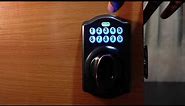 How to Change the 4 Digit Code on a Schlage Lock (BE365, FE595, FE575)