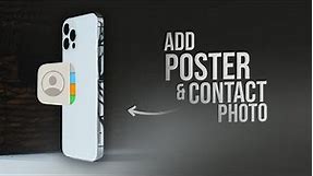 How to Add Poster and Contact Photo on iPhone (tutorial)