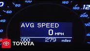 2007 - 2009 Camry How-To: Speedometer Multi-Information Display | Toyota
