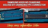Samsung A50s No/Fake Charging Solution by replacing FPC connector