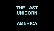 THE LAST UNICORN - 1982 AMERICA - SOUNDTRACK