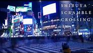 4K Time Lapse Shibuya scramble crossing Night shots