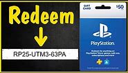 How to Redeem a PlayStation Gift Card Code on PS4, PS5, or Website (prepaid voucher pin for PS Plus)