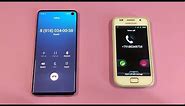 Samsung Galaxy S1 + S10 Incoming call & Outgoing call at the Same Time