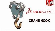 Crane Hook Tutorial - Solidworks Tutorial (With Orignal Drawing)