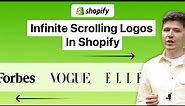 Scrolling Logos Shopify — Marquee Effect Easy Tutorial