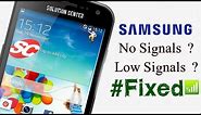 How to fix Samsung Galaxy No Signals