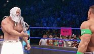The GOD vs John Cena | night fight wwe raw