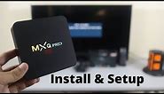 MXQ Pro Android TV Box | How to Install and Setup with Samsung TV