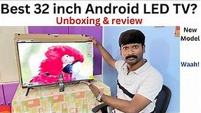 acer I series 32 inch HD ready android smart led tv 2022 model unboxing & quick reviews ||