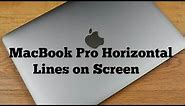 MacBook Pro Horizontal Lines on Screen on macOS Sonoma/Ventura (Solved)