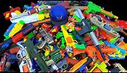 A Lot of Toy Guns - Toy Pistols in the 3 Box.