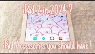 iPad 2 in 2024? || iPad Accessories you should have || MOFT SNAP TABLET STAND