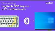 Connecting your Logitech POP Keys to a PC via Bluetooth | Logitech Support
