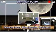 Sony HDR PJ410 Camcorder full review, video samples, Pro's/Con's