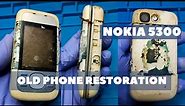 Restoring nokia 5300 | old nokia phone restoration | how to repair old phone | Restoration videos