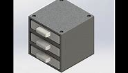 3D Model - Stacking Parts Trays - Solidoworks Build