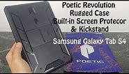 Poetic Revolution Rugged Case Review : Samsung Galaxy Tab S4 Review