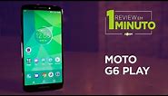 Moto G6 Play - Ficha Técnica | REVIEW EM 1 MINUTO - ZOOM